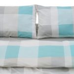 Set de pat king size bumbac,92gsm,Square - imagine 4