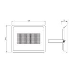 Proiector LED Vivalux VIGOR, 300W, 230V, 33000 lm, lumina rece - imagine 2