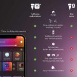 Plafoniera inteligenta LED RGB Philips Hue Surimu, Bluetooth, 40W, 2850lm, - imagine 4