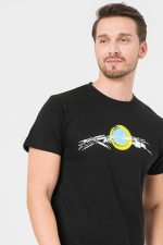TRICOU CASUAL MANA BICICLETA BARBATI BLACK-M - imagine 5