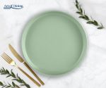 SET 6 FARFURII DESERT CERAMICA 20 CM, YVONNE, ART OF - imagine 3
