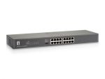 LevelOne GSW-1657 16-Port Gigabit Switch, 440 x 208 x 44 - imagine 3