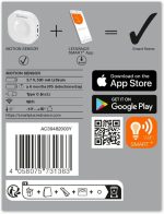 Senzor de miscare Ledvance SMART+ WiFi, 72x31x24mm, Alb, bateriereincarcabila prin - imagine 4