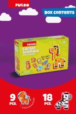 PUZZLE DIN SPUMA EVA,  ANIMALELE DIN SAFARI, PUEDO - imagine 2