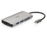 Hub USB DLINK DUB-M810, 8 porturi 3.0, gri