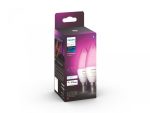 2 Becuri LED RGB inteligente Philips Hue B39, Bluetooth, E14, - imagine 2