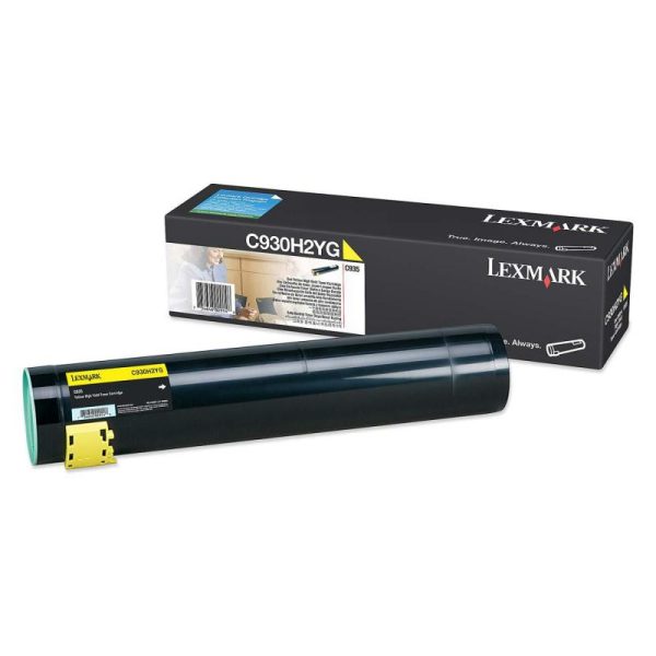 Toner Lexmark C930H2YG, yellow, 24 k, C935dn , C935dtn ,