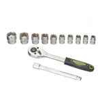 HEINNER SET 12 PIESE 3/8"+ext. CR-V - imagine 2