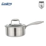 CASEROLA CU CAPAC, 16x8.5 CM, 1.6 L, TITANIUM3, COOKING BY - imagine 2