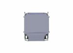 HEINNER SEZLONG CU PARASOLAR 186X55X24CM GRI - imagine 3