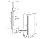 CONGELATOR INCORPORABIL HEINNER HFF-BIM212NFCE++ - imagine 7