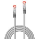Cablu retea Lindy LY-47702, 1m Cat.6 S/FTP Network, Grey - imagine 2