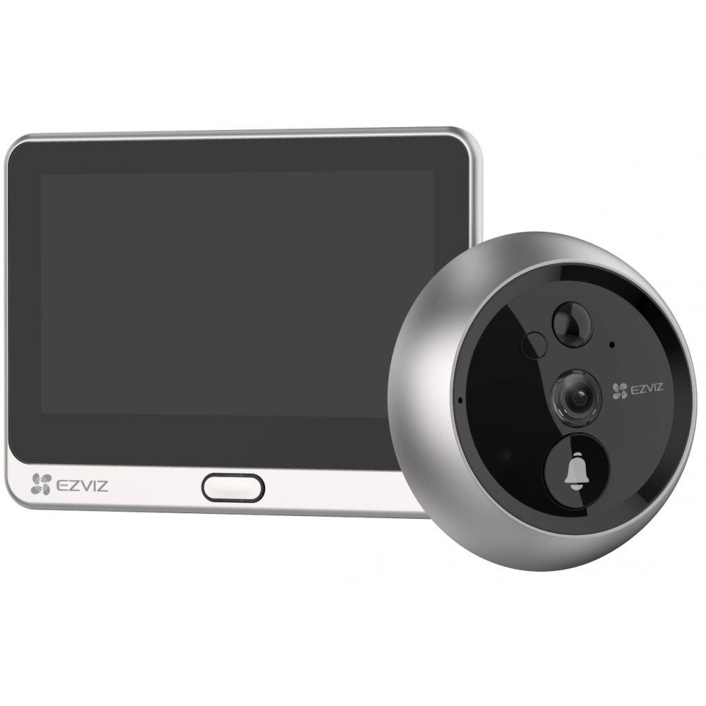 overlay_5577b8c565cd01380199e67f50fb66f0.jpg Vizor Wireless EZVIZ,CS-DP2C-A0-6E2WPFBS;1/3" Progressive Scan CMOS, 2.0 mm @ F2.2, - imagine 1