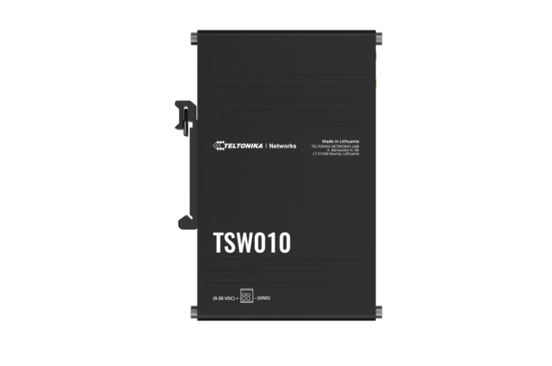 overlay_5603245a7ba78646c2d4367d4bcadc07.png TELTONIKA INDUSTRIAL 5PORT SWITCH TSW010, Interfata: 5 x ETH port, - imagine 1