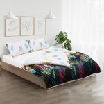 Lenjerie kingsize, bumbac,132 TC, Lora - imagine 3
