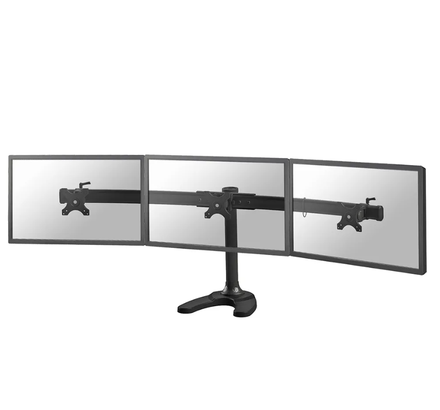 overlay_57205363616455adb04231d0ee4d80f8.png Suport triplu monitor de birou Neomounts FPMA-D700DD3; pentru display- uri - imagine 1