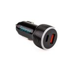 Alim. auto Spacer USB-A&C 17W negru - imagine 3