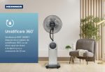 VENTILATOR HEINNER HMF-18GREY - imagine 9