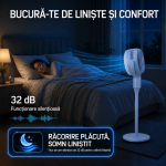 VENTILATOR CU PICIOR FRAM FSF-MAT24DC-BL - imagine 9