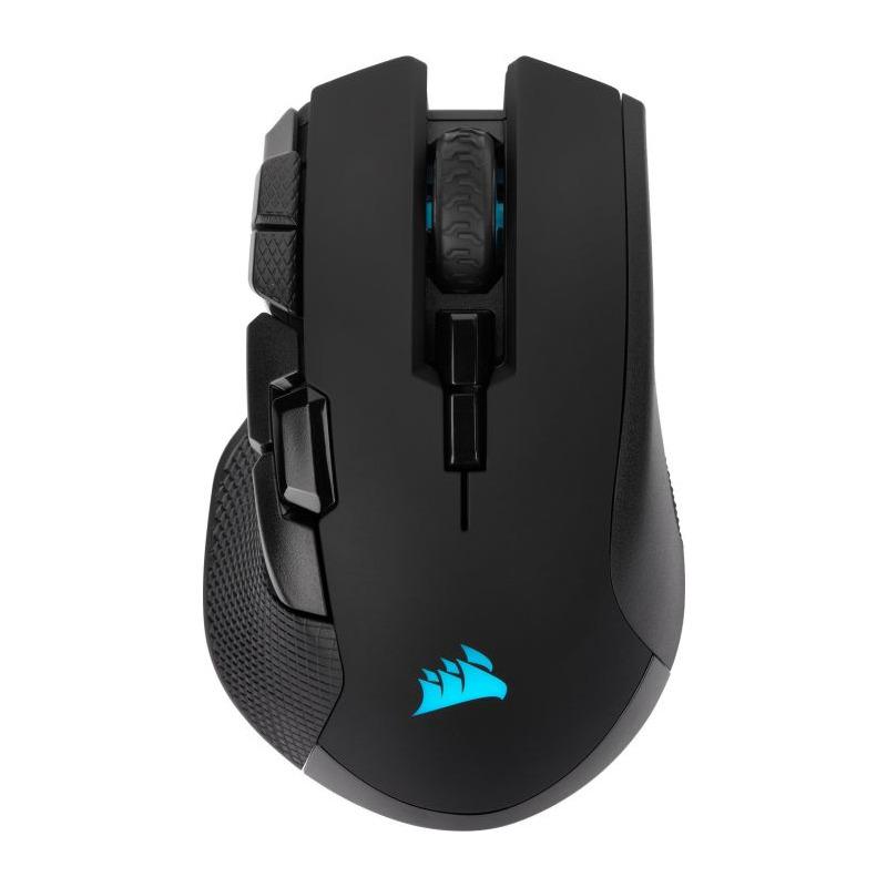 overlay_584eb773676a0e3a6dfcd8b7cb4afc7e.jpg Mouse Gaming Corsair IRONCLAW RGB, wireless, negru - imagine 1