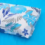 Lenjerie kingsize, bumbac,132 TC, Ciel - imagine 3