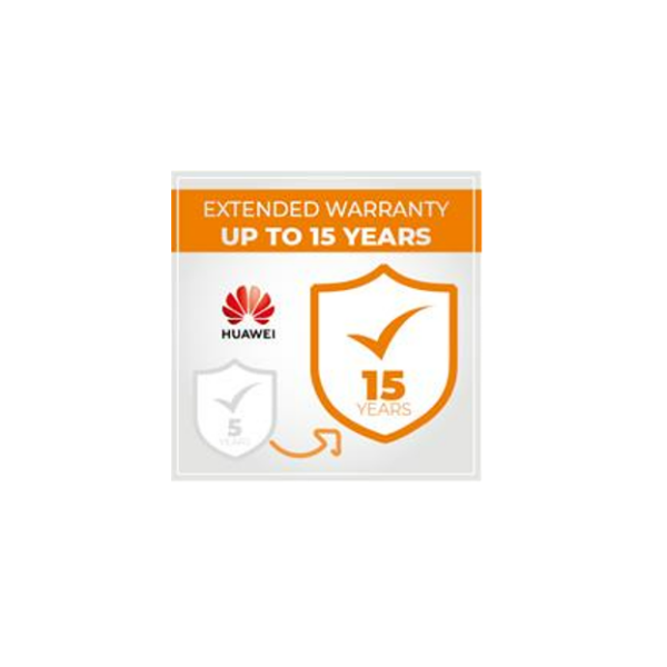 Garantie extinsa pana la 15 ani pentru Huawei SUN2000-100KTL M2