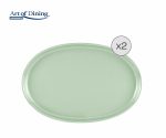 SET 2 PLATOURI CERAMICA 30x20 CM, YVONNE, ART OF DINING