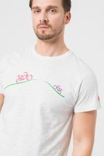 TRICOU CASUAL BICICLETE FAMILIE BARBATI LIGHT GREY-XL - imagine 2