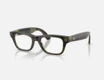 Ray-Ban Meta Blayzer Optics Gen 2 AI Glasses Shiny Transparent