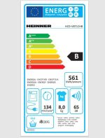 Uscator de rufe cu condensare Heinner HCD-V8T1CHB - imagine 4