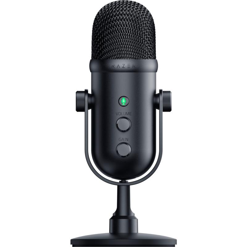 overlay_596f532cee086123427ce939b1834bff.jpg Microfon Profesional Razer Seiren V2 Pro, usb-c, negru - imagine 1