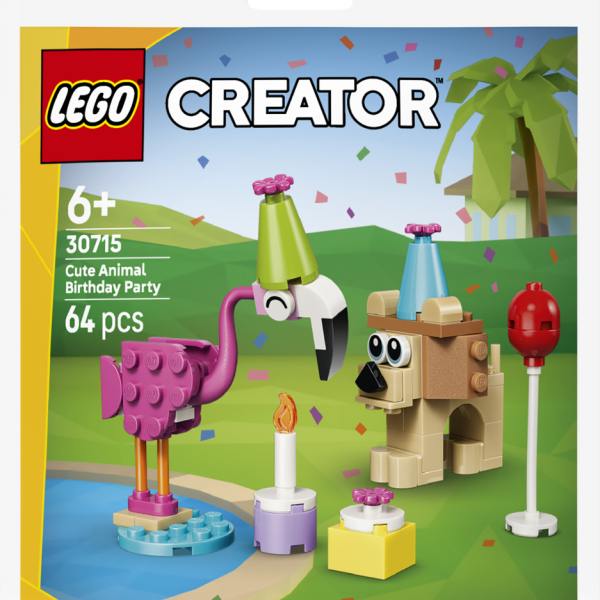 PETRECERE DE ZI DE NASTERE CU ANIMALUTE LEGO30715