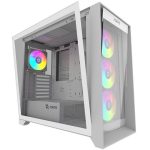Carcasa AQIRYS XO-1, RGB, Mid Tower, White - imagine 3