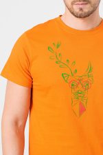 TRICOU  CERB FAMILIE BARBATI ORANGE-XL - imagine 5
