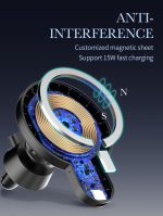 Suport Auto Telefon Serioux, cu incarcare Wireless 15W, compatibil MagSafe, - imagine 4