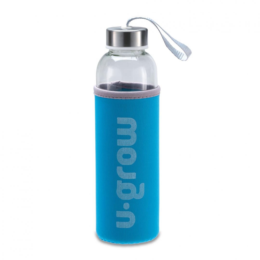 overlay_5a18b13e0ca44d53f637082c4e905072.jpg Sticla 500ml cu husa termoizolanta, blue, U-Grow - imagine 1