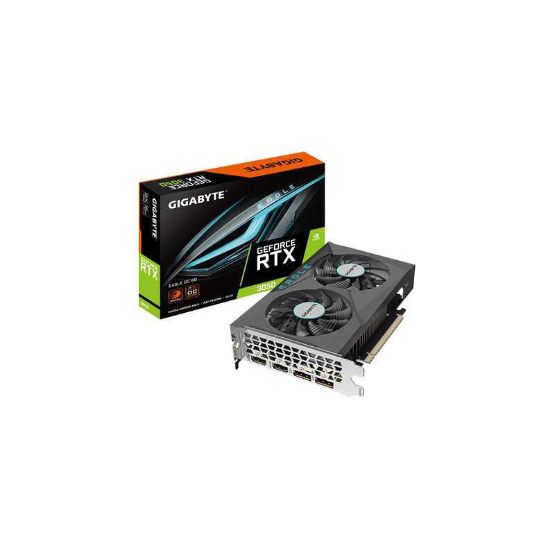 overlay_5a1c591178c95e84f7b61e4a125f5c72.jpg Placa Video Gigabyte GeForce RTX 3050 EAGLE OC 6G GDDR6 - imagine 1