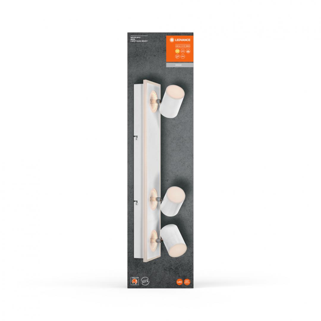 overlay_5a32fe1173c0cb84002d18843c942c69.jpg Spot LED triplu ajustabil Ledvance DECOR MARS, 41W, 3100 lm, - imagine 1