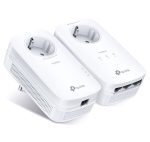TP-Link Kit Gigabit Powerline Passthrough cu 3 Porturi AV1300, TL- - imagine 2