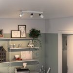 Spot LED Philips myLiving Paisley, 3xGU10, 5.5W, IP20, Metal, Alb - imagine 2