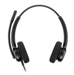 Casti Head-band HP Mission 425, Wired, Noise-canceling, Negru - imagine 2