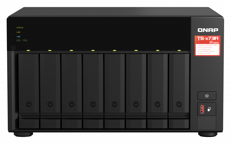 overlay_5b4d06529a4159590e6c5d217978e0d5.png NAS QNAP 873A 8-Bay, CPU AMD Ryzen V1000 series V1500B - imagine 1