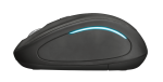 Mouse Wireless Trust Yvi FX, 1600 dpi, negru - imagine 3
