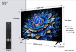 Televizor TCL QLED 55T69C, 138 cm, Smart Google TV, 4K - imagine 2