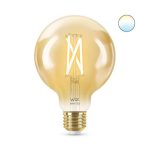 Bec LED inteligent vintage (decorativ) WiZ Connected Filament Gold G95