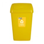COS GUNOI CAPAC BATANT, RECICLARE ECO 35 L, GALBEN , - imagine 2