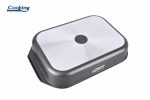 TAVA ALUMINIU CU ACOPERIRE CERAMICA 39.5x26 CM, DARK LINE, COOKING - imagine 3