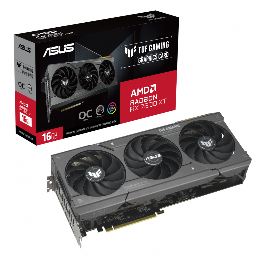 overlay_5c2462e04ba19ea53f1a46ea1ba52d44.png Placa Video Asus TUF Gaming Radeon RX 7600 XT OC - imagine 1
