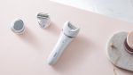 Epilator umed si uscat PHILIPS Seria 8000 BRE730/10, 7 accesorii, - imagine 4