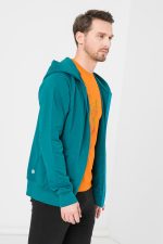 HANORAC COTON CASUAL BARBATI PETROL-XL - imagine 2